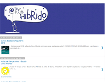 Tablet Screenshot of circohibrido.com.br